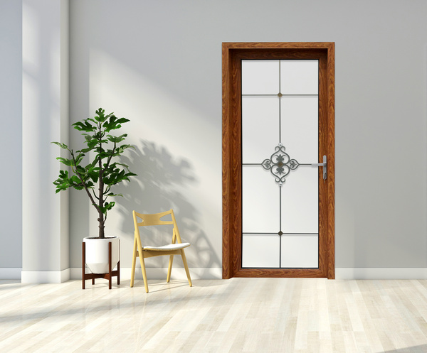 3-80-室內平開(kāi)門(mén) 衛生間門(mén)